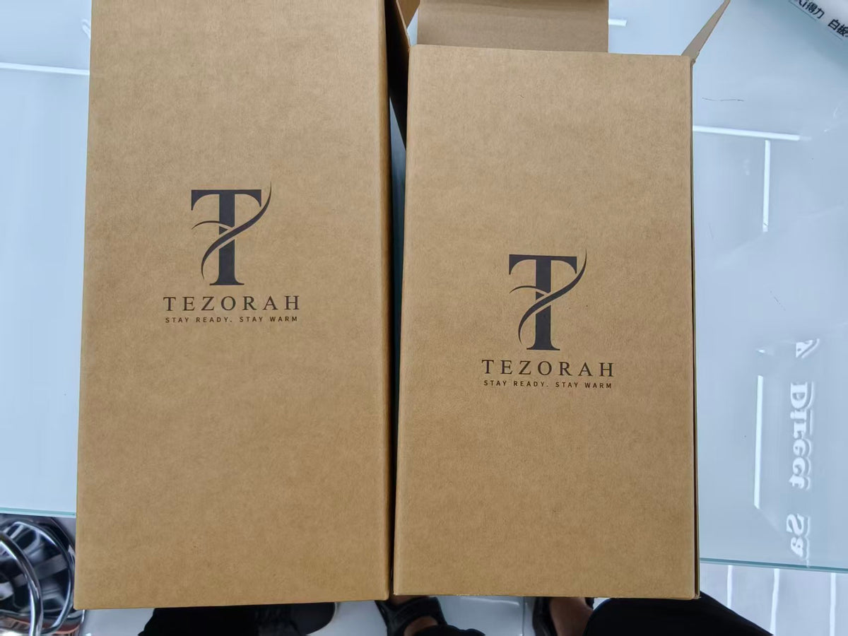TEZORAH Dual Drink Carry Tumbler 900ml | Stainless Steel Vacuum Insulated | Foldable Carry Handle | Box Included